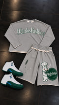 WF X BAKED Set — Green & White